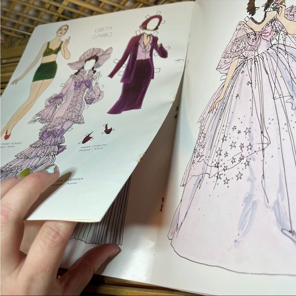 Vintage Glamorous Movie Stars of The 30s Paperdoll Book 1978 - Picture 8 of 10